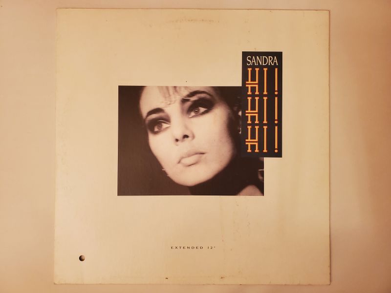 Sandra Hi! Hi! Hi! vinyl record